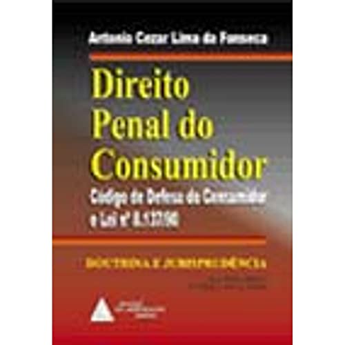 Stock image for livro direito penal do consumidor antonio cezar lima Ed. 1996 for sale by LibreriaElcosteo