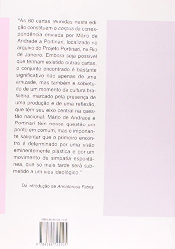 9788585725105: Portinari, amico mio: Cartas de Mário de Andrade a Cândido Portinari (Coleção Arte--ensaios e documentos) (Portuguese Edition)