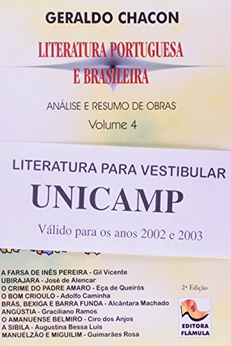 9788586124198: Literatura Portuguesa E Brasileira - Volume 4 (Em Portuguese do Brasil)