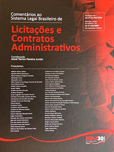 Stock image for livro comentarios ao sistema legal brasileiro de licitacoes e contratos administrativos je for sale by LibreriaElcosteo