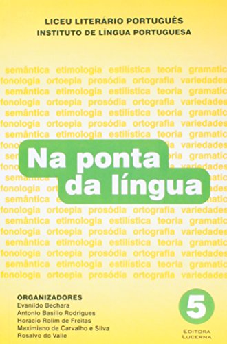 9788586930263: Na Ponta Da Lingua - Volume 5 (Em Portuguese do Brasil)