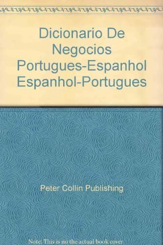 Beispielbild fr Dicionario De Negocios Portugues-Espanhol Espanhol-Portugues zum Verkauf von WorldofBooks