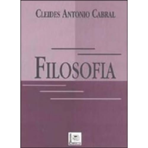 Stock image for livro filosofia cleides antonio cabral for sale by LibreriaElcosteo