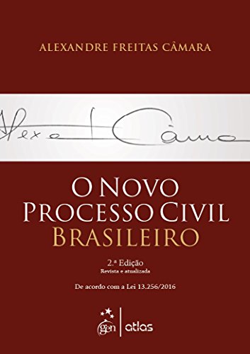 Stock image for livro o novo processo civil brasileiro alexandre freitas camara 2016 for sale by LibreriaElcosteo