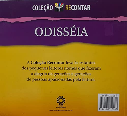 Stock image for odisseia coleco recontar homeromarcos mafei adapta for sale by LibreriaElcosteo