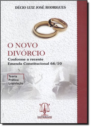 Stock image for livro o novo divorcio conforme a recente emenda constitucional 6610 for sale by LibreriaElcosteo