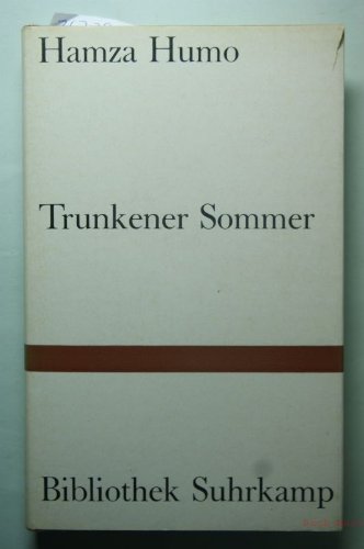 Beispielbild fr Trunkener Sommer. Aus d. Serbokroat. von Manfred Jhnichen, Dzepna knjiga zum Verkauf von NEPO UG