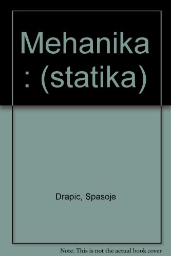 9788617112842: Mehanika : (statika)