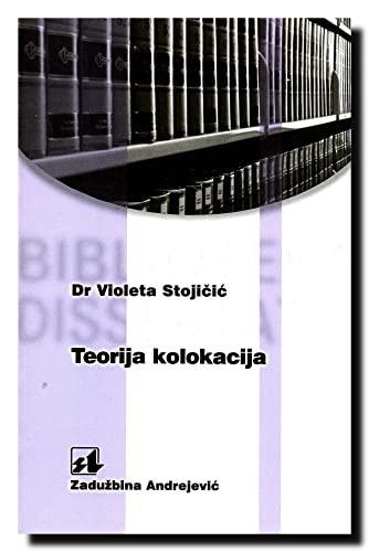 9788672449068: Teorija kolokacija