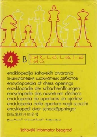 Beispielbild fr Encyclopedia of Chess Openings, B zum Verkauf von Wonder Book