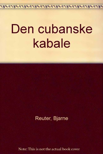 Stock image for Den cubanske kabale for sale by Better World Books Ltd