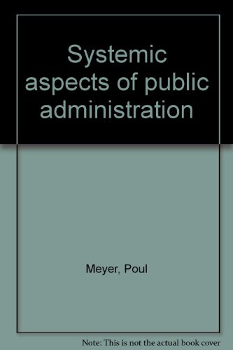 9788712571988: Systemic aspects of public administration
