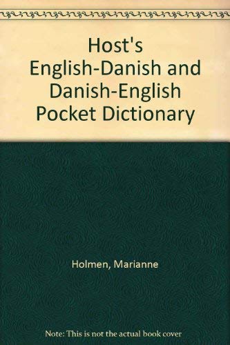 Stock image for Host's English-Danish and Danish-English Pocket Dictionary for sale by WorldofBooks