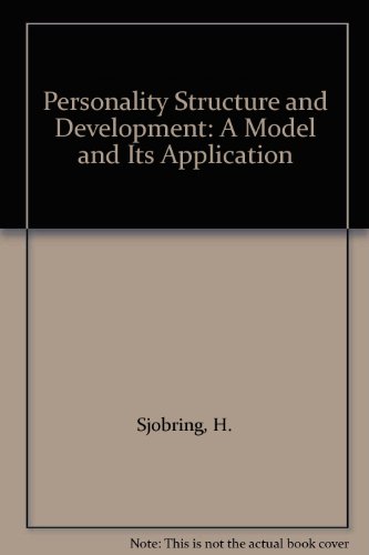 Stock image for Personality Structure and Development: A Model and Its Application. Acta Psychiatrica Scandinavica Supplementum 244 for sale by Zubal-Books, Since 1961