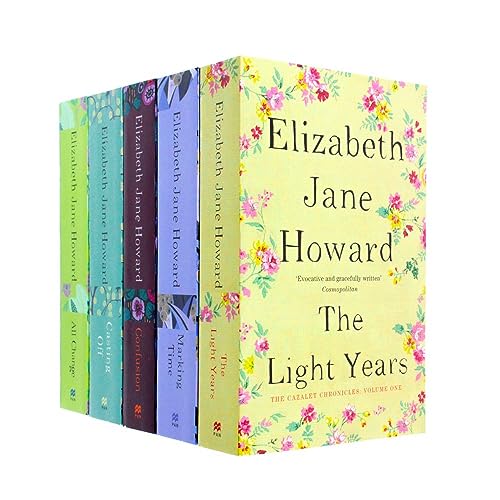 Stock image for Elizabeth Jane Howard Cazalet Chronicles 5 Books Set, (The Light Years, Marking Time, Confusion, Casting Off and All Change) for sale by Revaluation Books