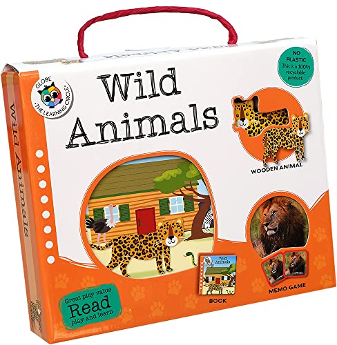 9788742552018: Wild Animals (Go Learn Suitcases)