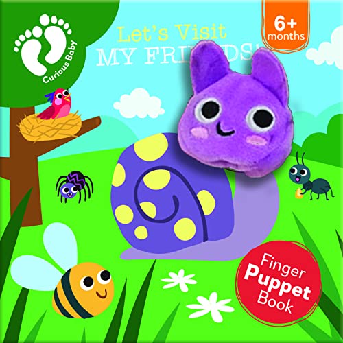 Beispielbild fr Let's Visit My Friends (Curious Baby: Finger Puppet Book) zum Verkauf von Monster Bookshop