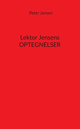 Stock image for Lektor Jensens optegnelser for sale by Chiron Media