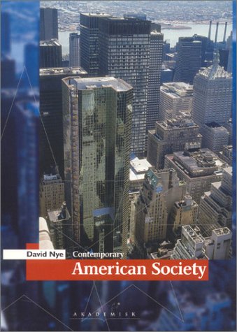 Imagen de archivo de Contemporary American Society a la venta por Reuseabook