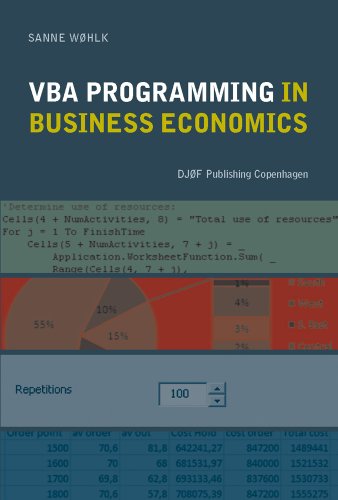 9788757422672: VBA Programming in Business Economics