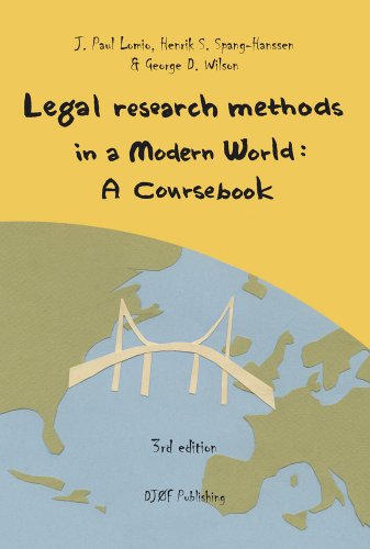 Stock image for Legal Research Methods in a Modern World: A Coursebook for sale by Byrd Books