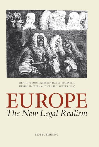 Stock image for Europe the new legal realism for sale by MARCIAL PONS LIBRERO