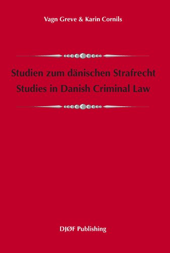 Stock image for Studien Zum Danischen Strafrecht. Studies in Danish Criminal Law for sale by Orbiting Books