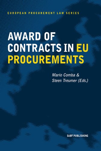 Stock image for Award of Contracts in EU Procurements (European Procurement Law) for sale by Orbiting Books