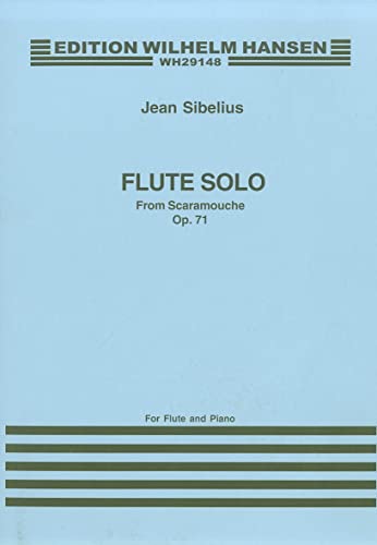 9788759853382: Jean Sibelius: Flute Solo (Scaramouche) Op.71