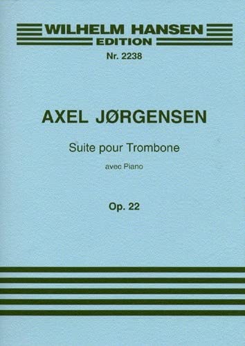 9788759861639: Suite for Trombone and Piano Op. 22