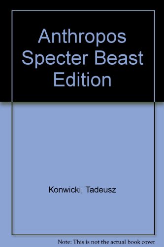 Beispielbild fr Anthropos Specter Beast Edition zum Verkauf von ABC Books