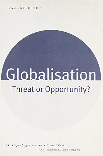 Imagen de archivo de Globalisation: Threat or Opportunity a la venta por TranceWorks