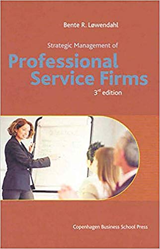 Stock image for Strategic Management of Professional Service Firms: 3rd Revised Edition for sale by AwesomeBooks