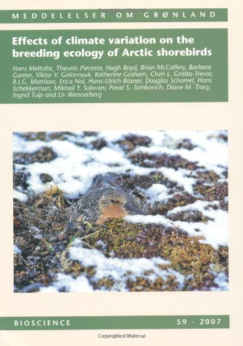 9788763512794: Effects of Climate Variation on the Breeding Ecology of Arctic Shorebirds