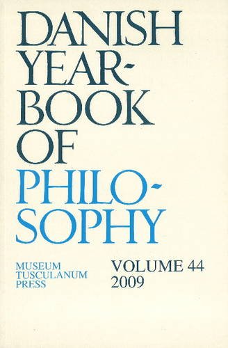 9788763530989: Danish Yearbook of Philosophy: Volume 44