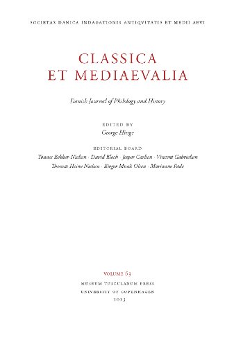 Beispielbild fr Classica Et Mediaevalia 2014: Volume 64: Danish Journal of Philology & History (Museum Tusculanum Press - Classica Et Mediaevalia) zum Verkauf von Monster Bookshop