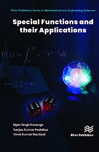 9788770226264: Special Functions and their Application (River Publishers Series in Mathematical and Engineering Sciences)