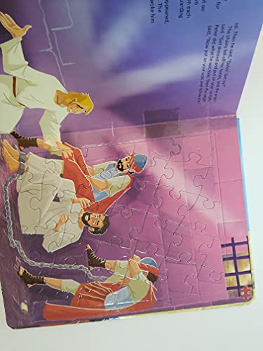 Beispielbild fr Jesus Friends - Jesus Puzzle Bibles - Bible Games - Bible Story Book for Children - Angel Frees Apostles Padded Hard Cover zum Verkauf von ShowMe D Books