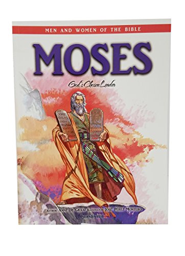 Stock image for Moses-Gods Chosen Leader-Men and Women in the Bible Series-Bible Stories-Kids Bible Stories-Pharaoh- Short Stories for Kids-Burning . Edition (Men & Women of the Bible - Revised) for sale by Wonder Book
