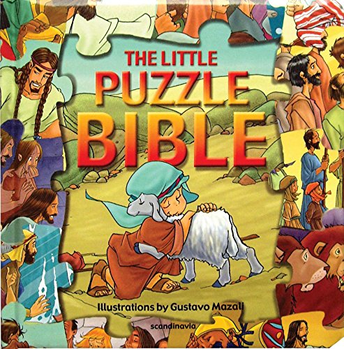 Stock image for Little Puzzle Bible-Puzzles-Little Jigsaw Bible- Bible Story Book for Children Bible Games for Children-Bible Games for Kids- Fun Games for Kids-Bible . Hard Cover for sale by Zoom Books Company