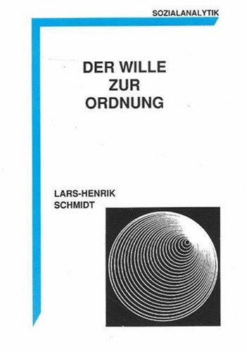Stock image for Der Wille zur Ordnung for sale by medimops