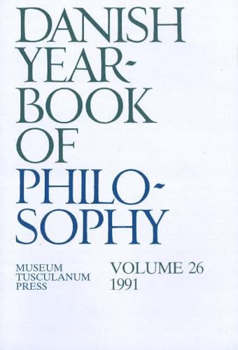 9788772891248: Danish Yearbook of Philosophy: Volume 26