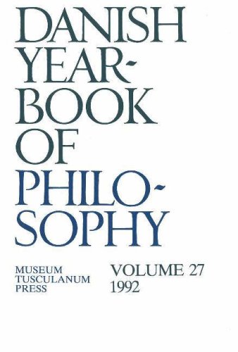 9788772891934: Danish Yearbook of Philosophy: v. 27 (Danish Yearbook of Philosophy): Volume 27