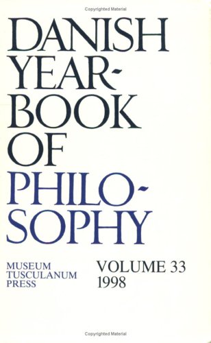 Stock image for Danish Yearbook of Philosophy for sale by Kennys Bookshop and Art Galleries Ltd.