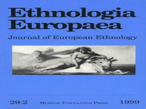 9788772896182: Ethnologia Europaea, Volume 29/2: Journal of European Ethnology ("Ethnologia Europaea: Journal of European Ethnology")