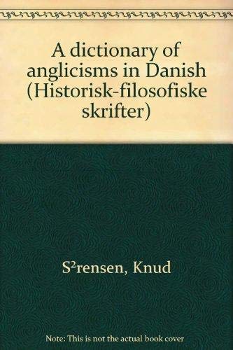 A dictionary of anglicisms in Danish