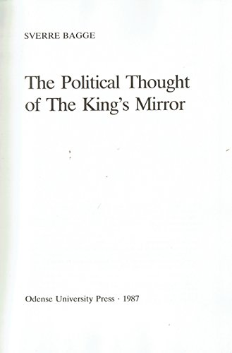 9788774925965: The Political Thought of The King's Mirror (Mediaeval Scandinavia)