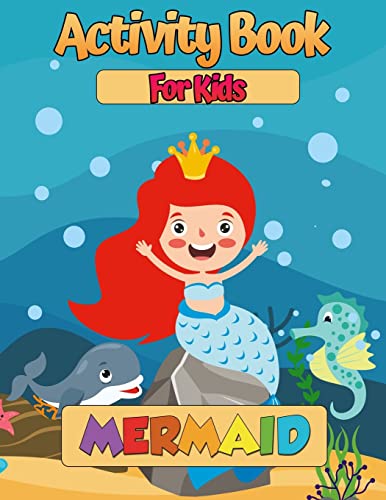 Beispielbild fr Mermaids: A Coloring and Activity Book for Kids (Kids Coloring Activity Books) zum Verkauf von Buchpark