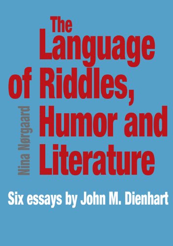 Stock image for The Language of Riddles, Humor and Literature for sale by Fireside Bookshop