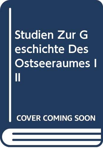 9788778382603: Studien Zur Geschichte Des Ostseeraumes III